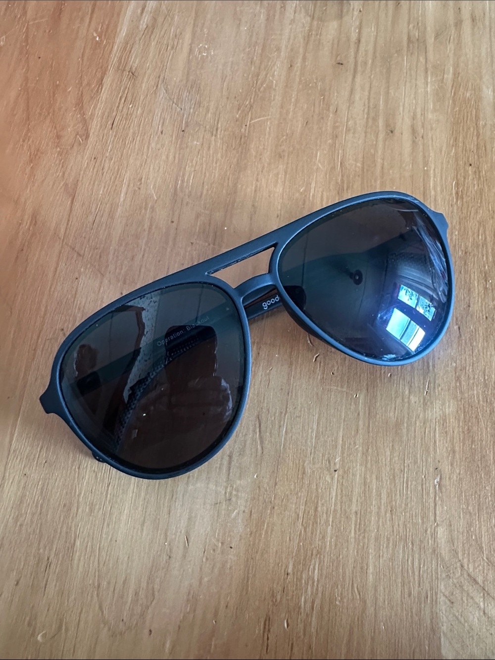 Goodr Mach G blackout aviators